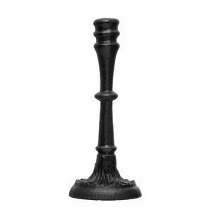 Cast Iron Taper Holder with Embellishments