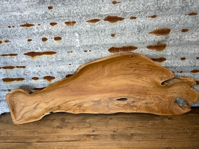 Large Teak Wood Tray